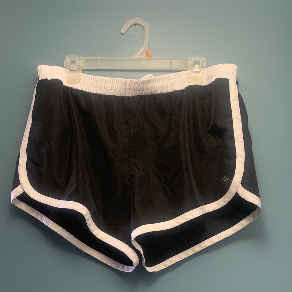 Be inspired Stylish Black and White Women's Athletic Shorts - Picture 2 of 6